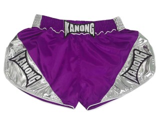 Kanong Damen Boxshorts : KNSRTO-201-Violett-Silber