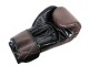 Kanong Boxhandschuhe aus echtem Leder : Braun und Schwarz