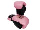 Kanong Boxhandschuhe aus echtem Leder : Rosa und Schwarz