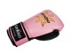 Kanong Boxhandschuhe aus echtem Leder : Rosa und Schwarz