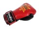 Kanong Boxhandschuhe aus echtem Leder : "Thai Kick" Schwarz-Gold