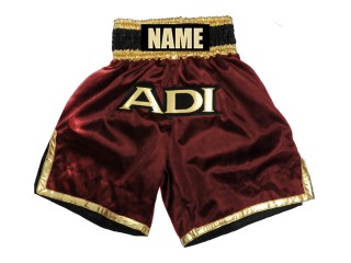 Personalisierte boxershorts : KNBXCUST-2036-Kastanienbraun