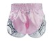 Kanong Retro boxer hose damen : KNSRTO-201-Rosa-Silber