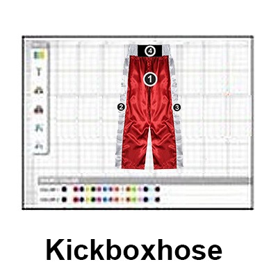 Personalisierte Kickboxhose